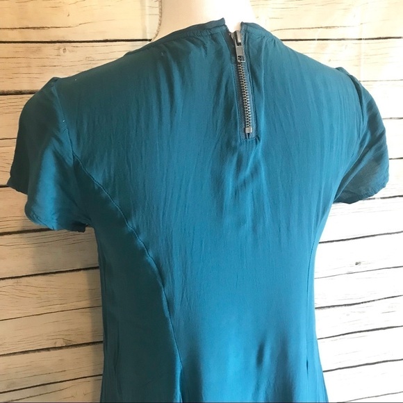 Silence + Noise Raw Hem Riley Trapeze Dress - Picture 8 of 8